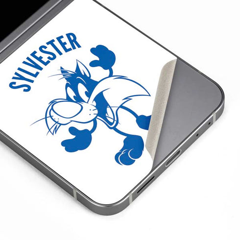 Looney Tunes Sylvester the Cat Big Head Galaxy Z Flip6 Skin